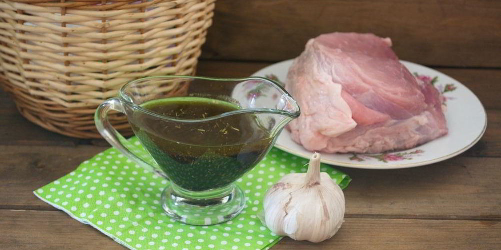 Как приготовить маринад для свинины в духовке
