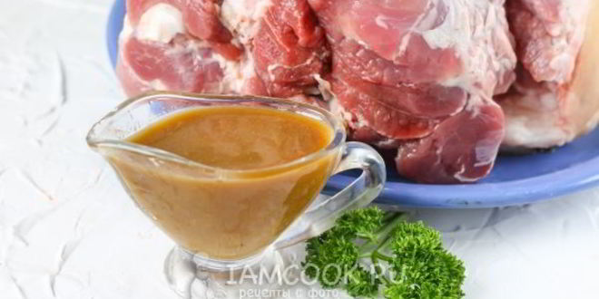 Рецепт маринада для свиной рульки в духовке