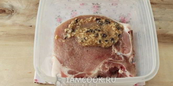 Рецепт маринада с хреном для мяса