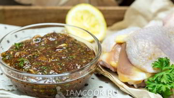Рецепт Маринада с зернистой горчицей для курицы