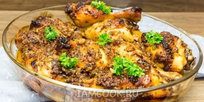 Рецепт маринада с зернистой горчицей для курицы