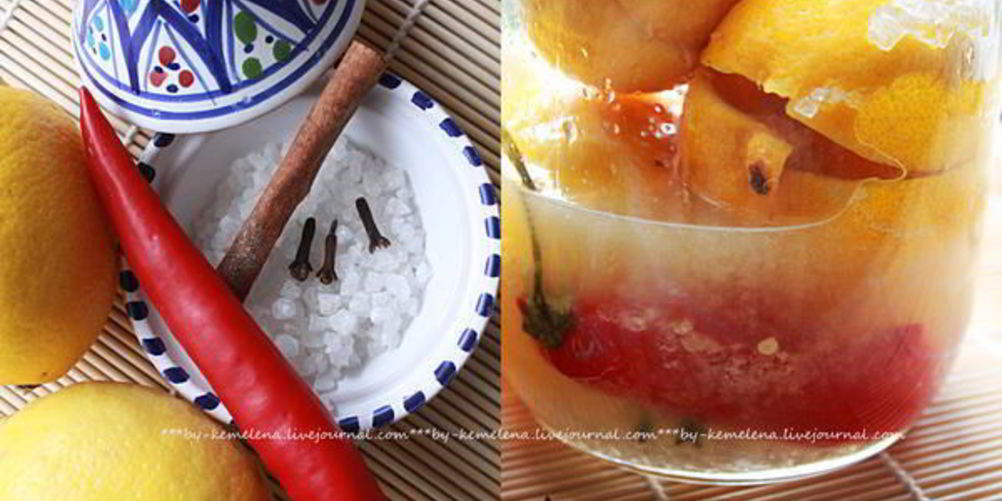 Как приготовить соленые лимоны для курицы