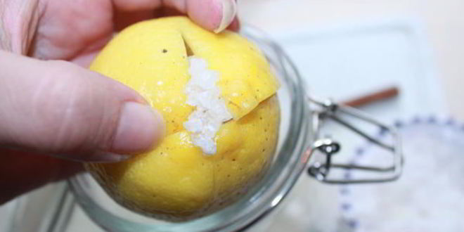 Рецепт соленых лимонов для курицы