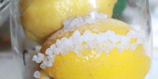 Рецепт соленых лимонов для курицы