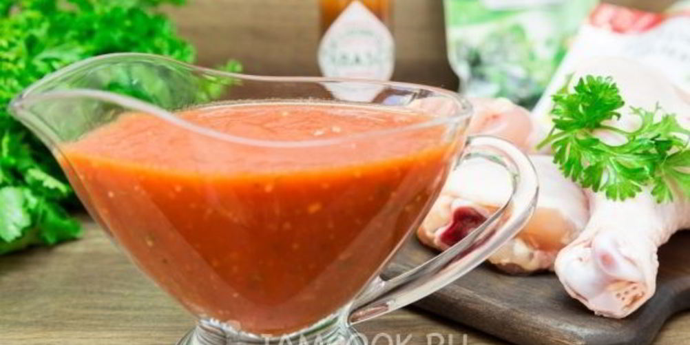 Как приготовить томатный маринад для курицы с табаско