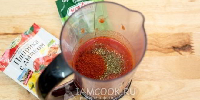 Рецепт томатного маринада для курицы с табаско