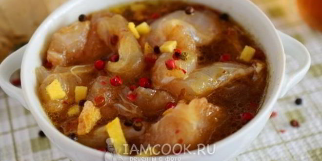 Рецепт винно-соевого маринад для рыбы