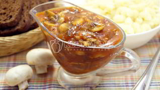 Рецепт Постного грибного соуса