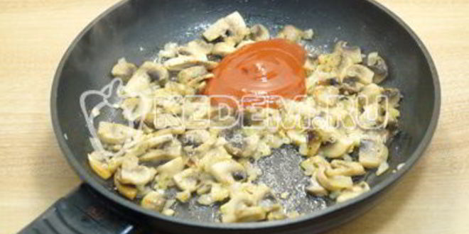 Рецепт постного грибного соуса