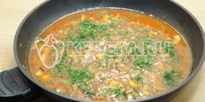 Рецепт постного грибного соуса