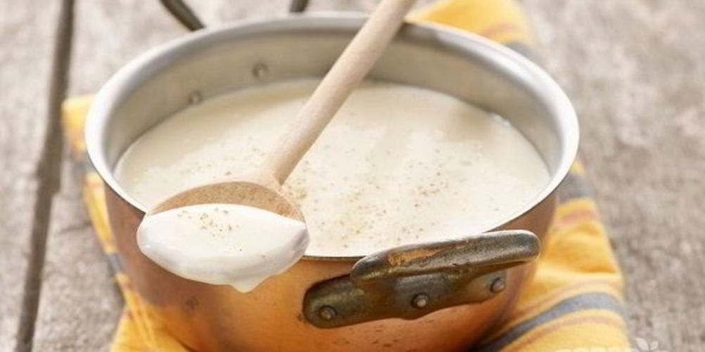 Как приготовить соус бешамель белый