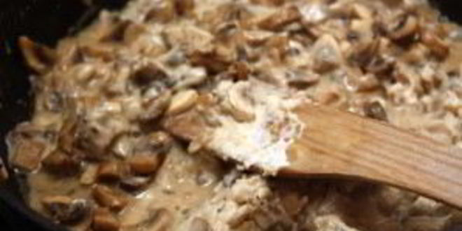 Рецепт соуса грибного со сметаной