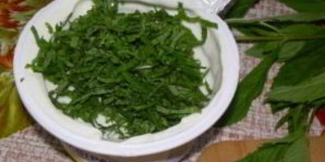 Рецепт соуса из йогурта