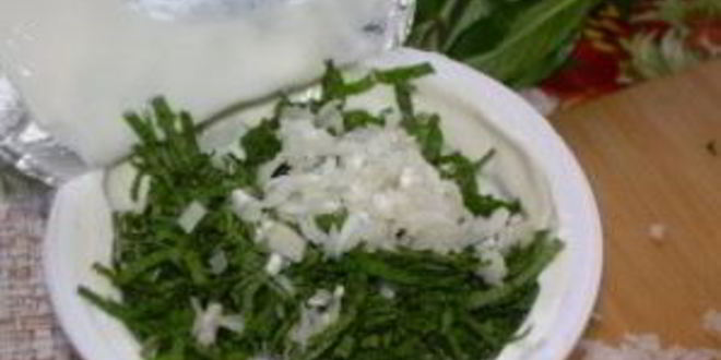 Рецепт соуса из йогурта