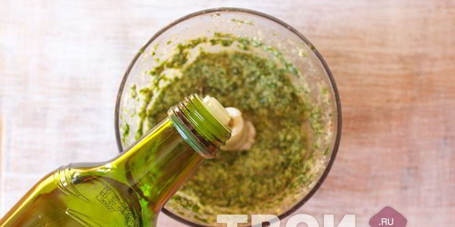 Рецепт соуса из петрушки