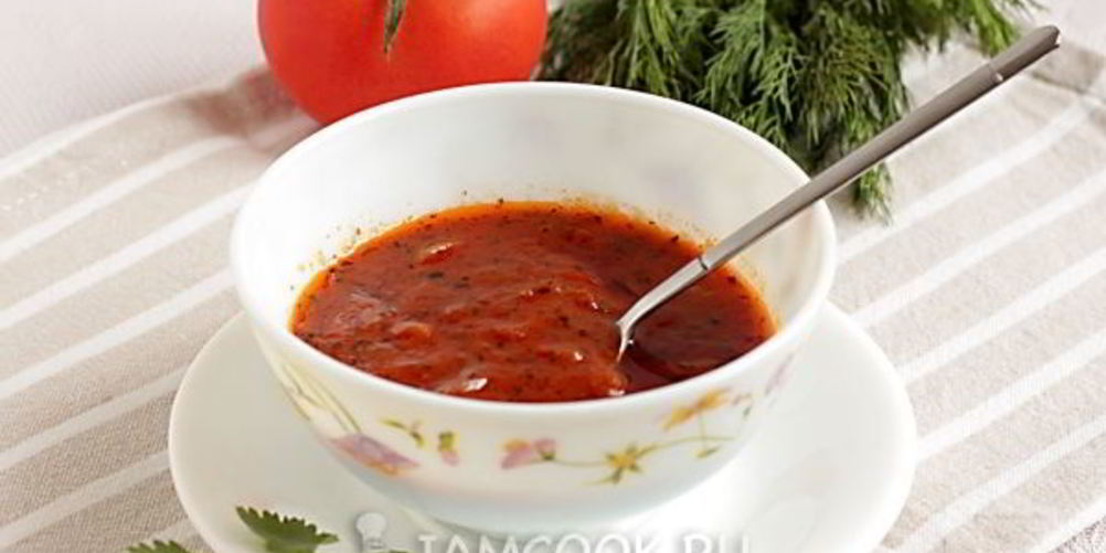 Как приготовить соус из томатной пасты