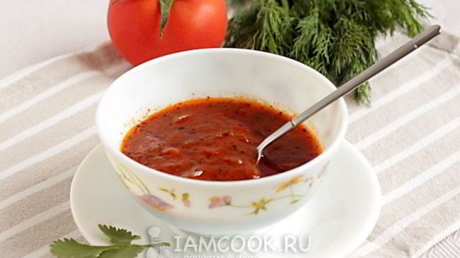 Рецепт Соуса из томатной пасты