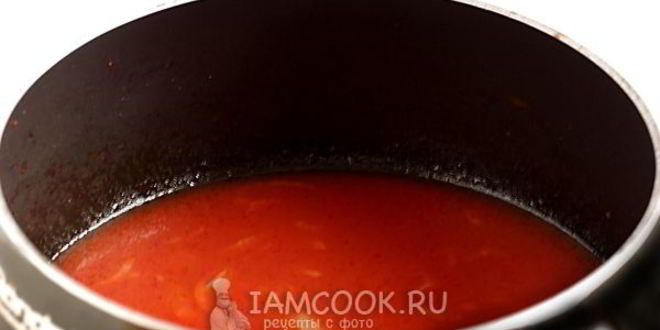 Рецепт соуса из томатной пасты