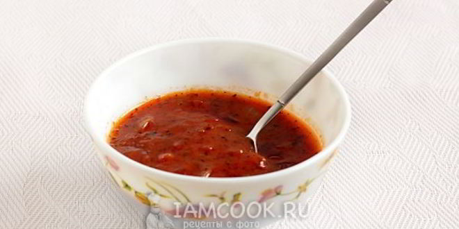 Рецепт соуса из томатной пасты