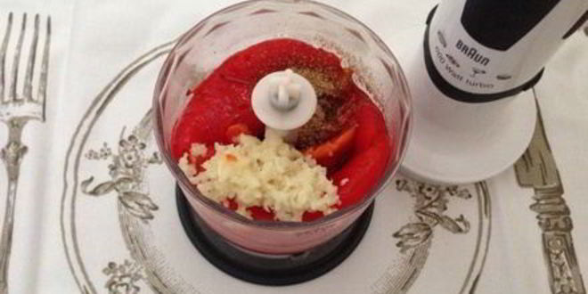 Рецепт соуса из запеченных перцев