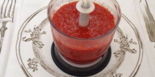 Рецепт соуса из запеченных перцев