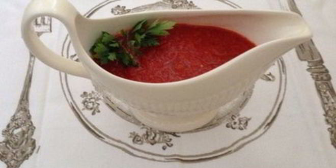 Рецепт соуса из запеченных перцев