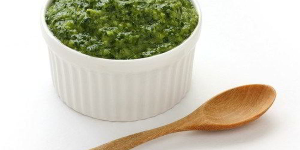 Как приготовить песто из черемши и петрушки с грецкими орехами