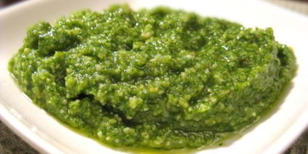 Как приготовить песто из оливок