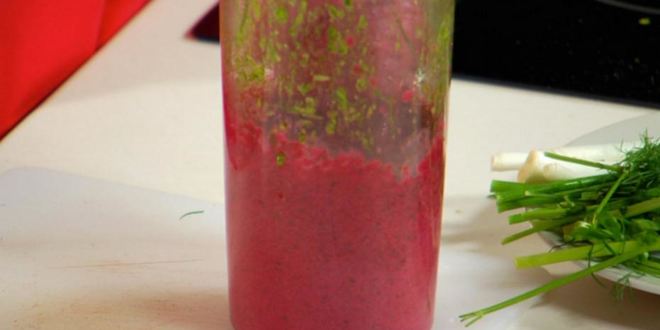 Рецепт песто из свеклы