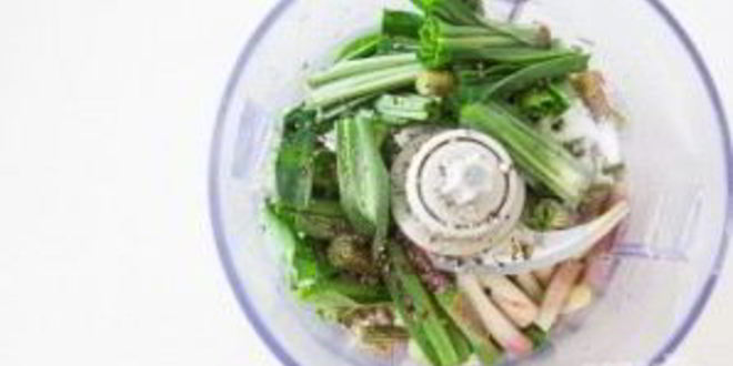 Рецепт соуса песто из черемши