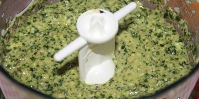 Рецепт соуса песто по-кубански