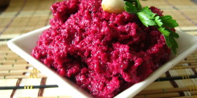 Рецепт свекольного песто