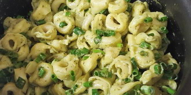 Рецепт тортеллиней с соусом песто