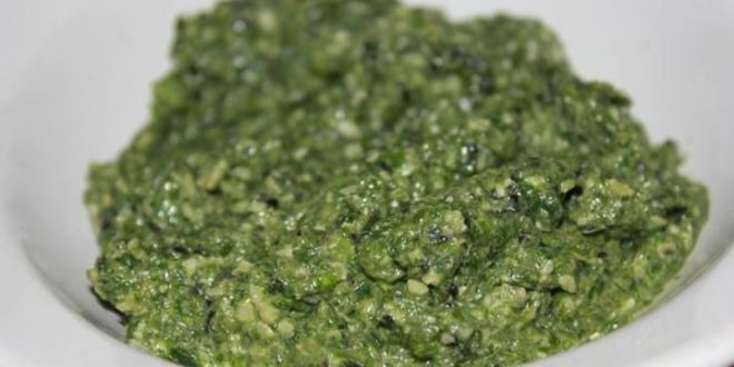 Рецепт трески под соусом песто