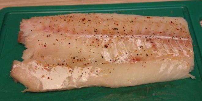 Рецепт трески под соусом песто