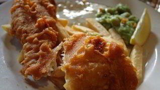 Рецепт Филе трески в корочке из картофельных чипсов с соусом тартар