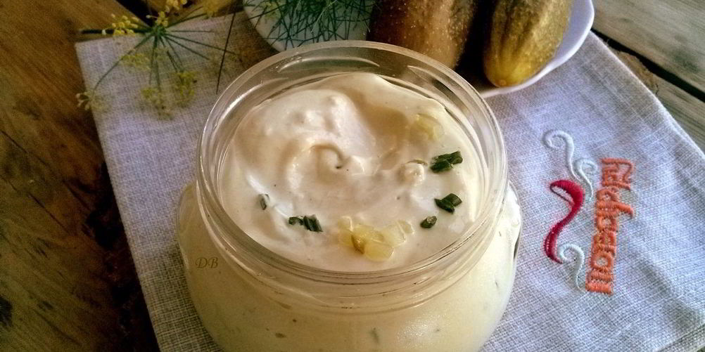 Как приготовить соус тартар с солеными огурцами