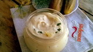 Рецепт Соуса Тартар с солеными огурцами