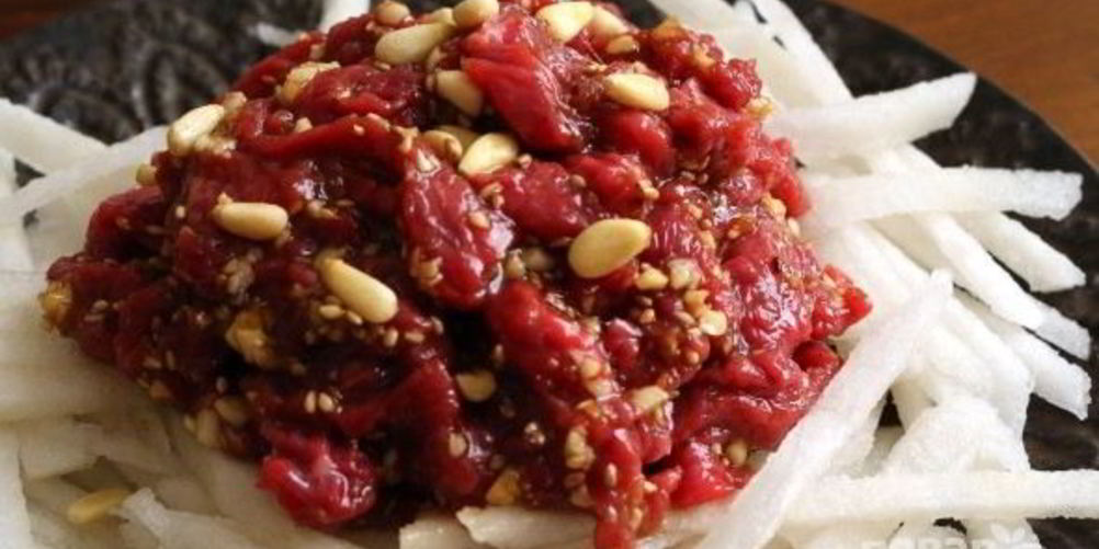 Как приготовить тартар из говядины по-корейски