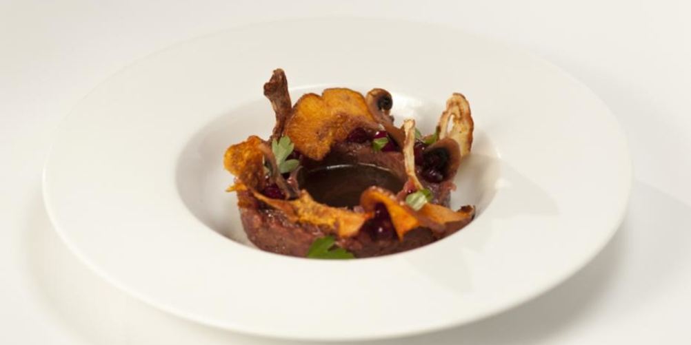 Как приготовить тартар из говядины с грибами