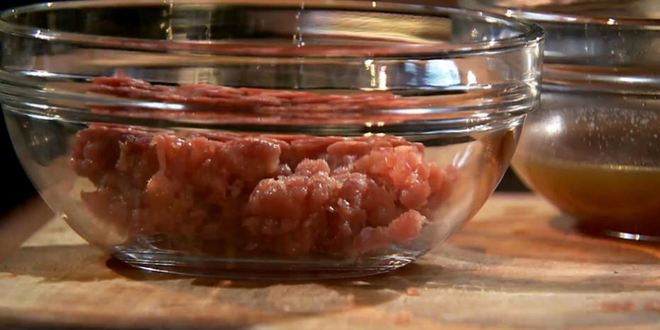 Рецепт тартара из говядины с грибами