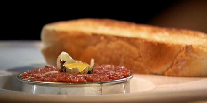 Рецепт тартара из говядины с трюфельным маслом