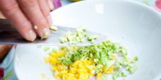 Рецепт тартара из лосося с авокадо