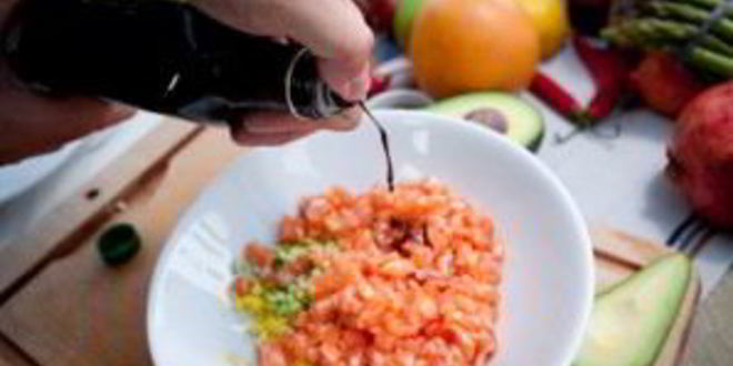 Рецепт тартара из лосося с авокадо