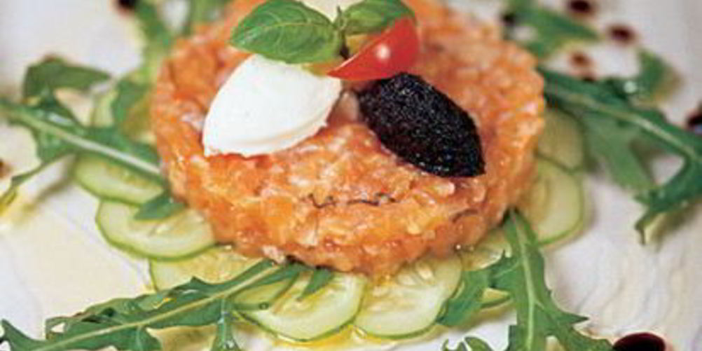 Как приготовить тартар из лосося с имбирем