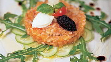 Рецепт Тартара из лосося с имбирем