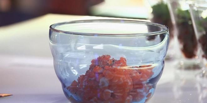 Рецепт тартара из лосося со свеклой