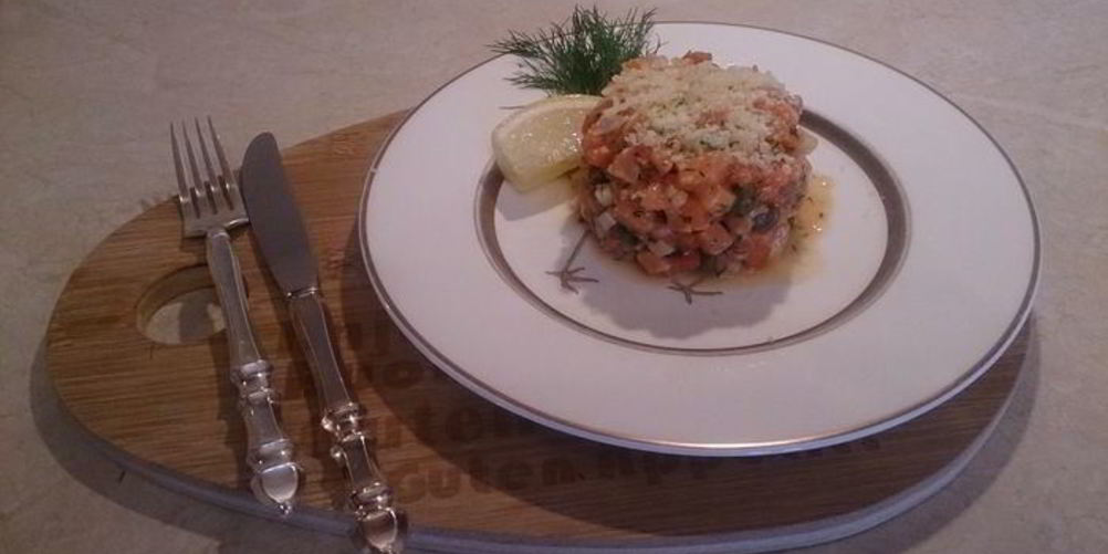 Как приготовить тартар из лосося