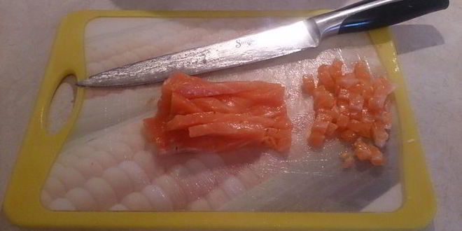 Рецепт тартара из лосося