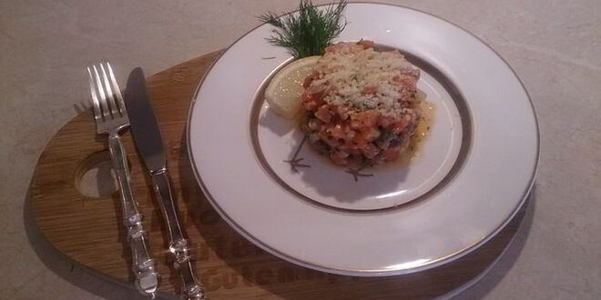 Рецепт тартара из лосося